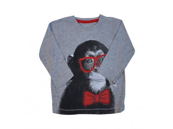 Detské tričko so šimpanzom 